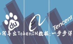如何导出TokenIM数据：一步