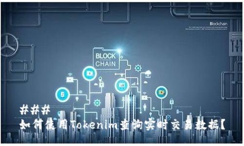### 
如何使用Tokenim查询实时交易数据？
