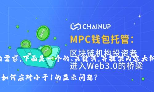 为了满足您的需求，下面是一个的、关键词，并提供内容大纲及相关问题。

Tokenim2.0：如何应对小于1的显示问题?