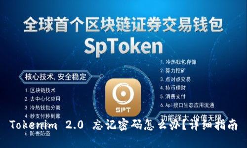Tokenim 2.0 忘记密码怎么办？详细指南