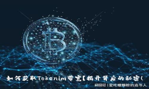 如何获取Tokenim带宽？揭开背后的秘密！