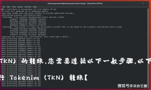 要进行 Tokenim (TKN) 的转账，您需要遵循以下一般步骤。以下是一个详细的指南：

### 如何轻松进行 Tokenim (TKN) 转账？