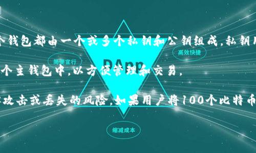 在比特币的世界里，100个比特币可以存放在一个或多个钱包中。钱包是用来存储比特币的工具，可以是硬件钱包、软件钱包、纸钱包等。每个钱包都由一个或多个私钥和公钥组成，私钥用于签署交易，公钥用来接收比特币。

1. **单一钱包**：如果将100个比特币全部存储在一个钱包中，那么您只需要一个钱包。例如，大多数用户倾向于将他们的比特币存放在一个主钱包中，以方便管理和交易。

2. **多个钱包**：出于安全性、隐私或管理方便的考虑，许多用户选择将比特币分散存储在多个钱包中。这种做法可以减少单一钱包被黑客攻击或丢失的风险。如果用户将100个比特币分散在多个钱包中，他们可以选择将其分成几个部分，例如40个比特币在一个钱包，30个比特币在另一个钱包，30个比特币在第三个钱包。

总结来说，100个比特币可以存储在一个钱包中，也可以分布在多个钱包中，具体数量取决于用户的需求和安全策略。