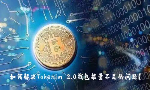 如何解决Tokenim 2.0钱包能量不足的问题？