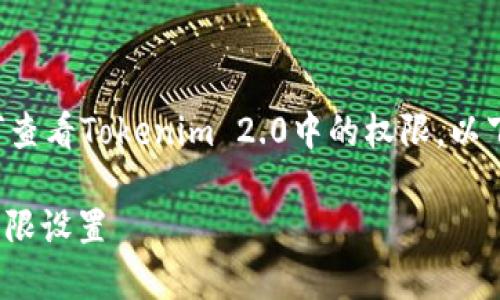 为了帮助您更好地理解如何查看Tokenim 2.0中的权限，以下是我为您准备的完整内容。

如何在Tokenim 2.0查看权限设置
