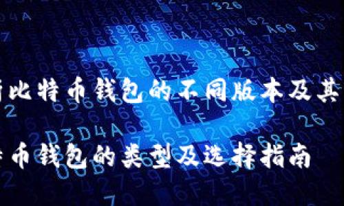 分析比特币钱包的不同版本及其优势

比特币钱包的类型及选择指南